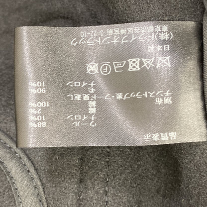 A VONTEGE アボンタージ ﾌﾞﾗｯｸ ﾀﾞｯﾌﾙ ﾌｰﾃﾞｨｺｰﾄ コート S