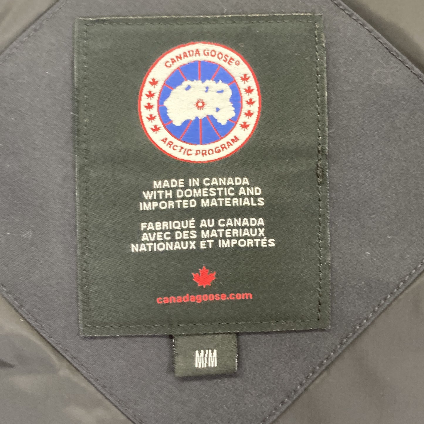 CANADA GOOSE カナダグース 2302JL ﾈｲﾋﾞｰ MACKENZIE PARKA/ﾏｯｹﾝｼﾞｰﾊﾟｰｶｰ ﾀﾞｳﾝｺｰﾄ コート M