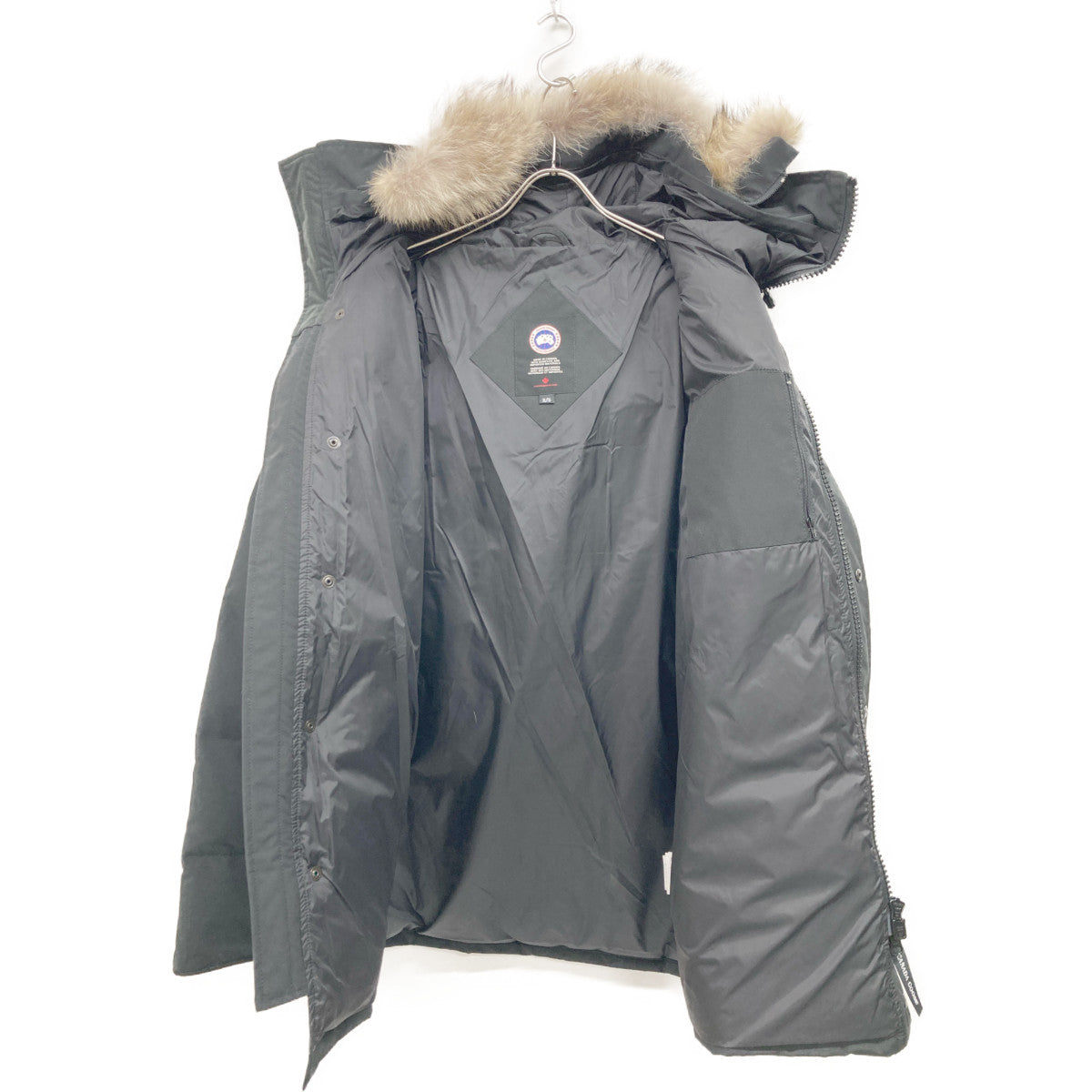 CANADA GOOSE カナダグース 3805M ﾌﾞﾗｯｸ CARSON PARKA/ｶｰｿﾝﾊﾟｰｶｰ ﾀﾞｳﾝｼﾞｬｹｯﾄ ジャケット XL