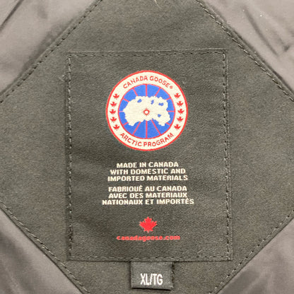 CANADA GOOSE カナダグース 3805M ﾌﾞﾗｯｸ CARSON PARKA/ｶｰｿﾝﾊﾟｰｶｰ ﾀﾞｳﾝｼﾞｬｹｯﾄ ジャケット XL