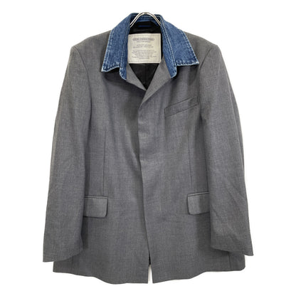 DIESEL ディーゼル ｸﾞﾚｰ J-ABBAS SINGLE-BREASTED ｼﾝｸﾞﾙｺｰﾄ コート 48