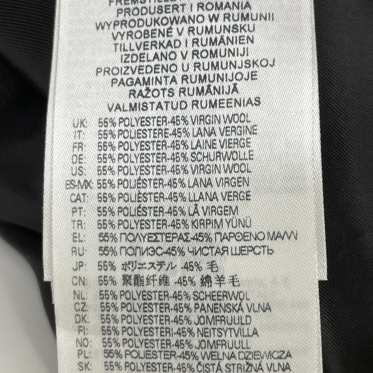 DIESEL ディーゼル ｸﾞﾚｰ J-ABBAS SINGLE-BREASTED ｼﾝｸﾞﾙｺｰﾄ コート 48