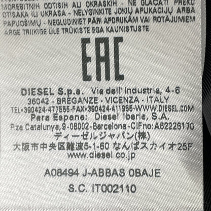 DIESEL ディーゼル ｸﾞﾚｰ J-ABBAS SINGLE-BREASTED ｼﾝｸﾞﾙｺｰﾄ コート 48