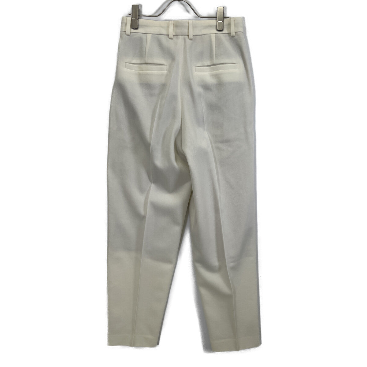 6 ROKU ロク ﾎﾜｲﾄ ｳｰﾙ KARSEY PANTS ｽﾗｯｸｽﾊﾟﾝﾂ ボトムス 38