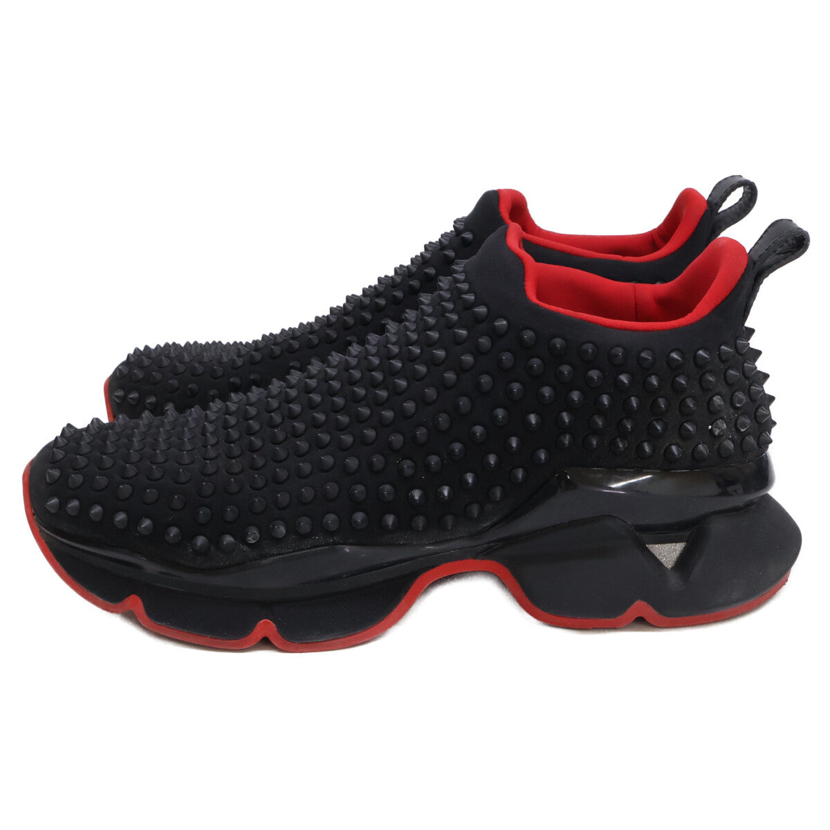 Christian Louboutin クリスチャンルブタン 1190555 SPIKE SOCK/スパイクソック スパイクスタッズ ソックススニーカー シューズ 43