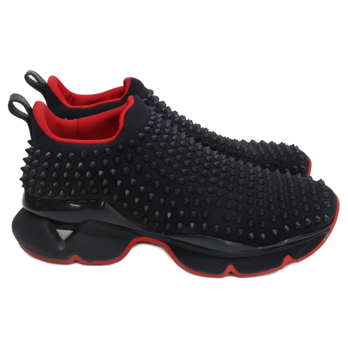 Christian Louboutin クリスチャンルブタン 1190555 SPIKE SOCK/スパイクソック スパイクスタッズ ソックススニーカー シューズ 43