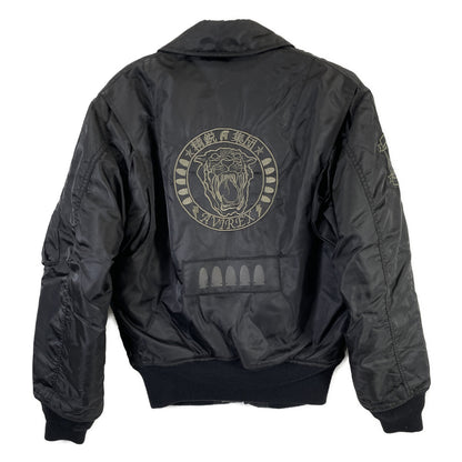 AVIREX アヴィレックス 652201 ﾌﾞﾗｯｸ CWU-45P 精鋭集団 裏ｷﾙﾄ ﾐﾘﾀﾘｰﾌﾗｲﾄｼﾞｬｹｯﾄ ジャケット S