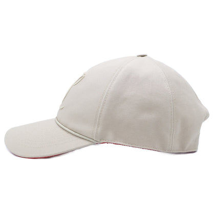 Christian Louboutin クリスチャンルブタン 3235373F701 Mooncrest/ムーンクレスト CLロゴ刺繍 ベースボールキャップ 帽子 M