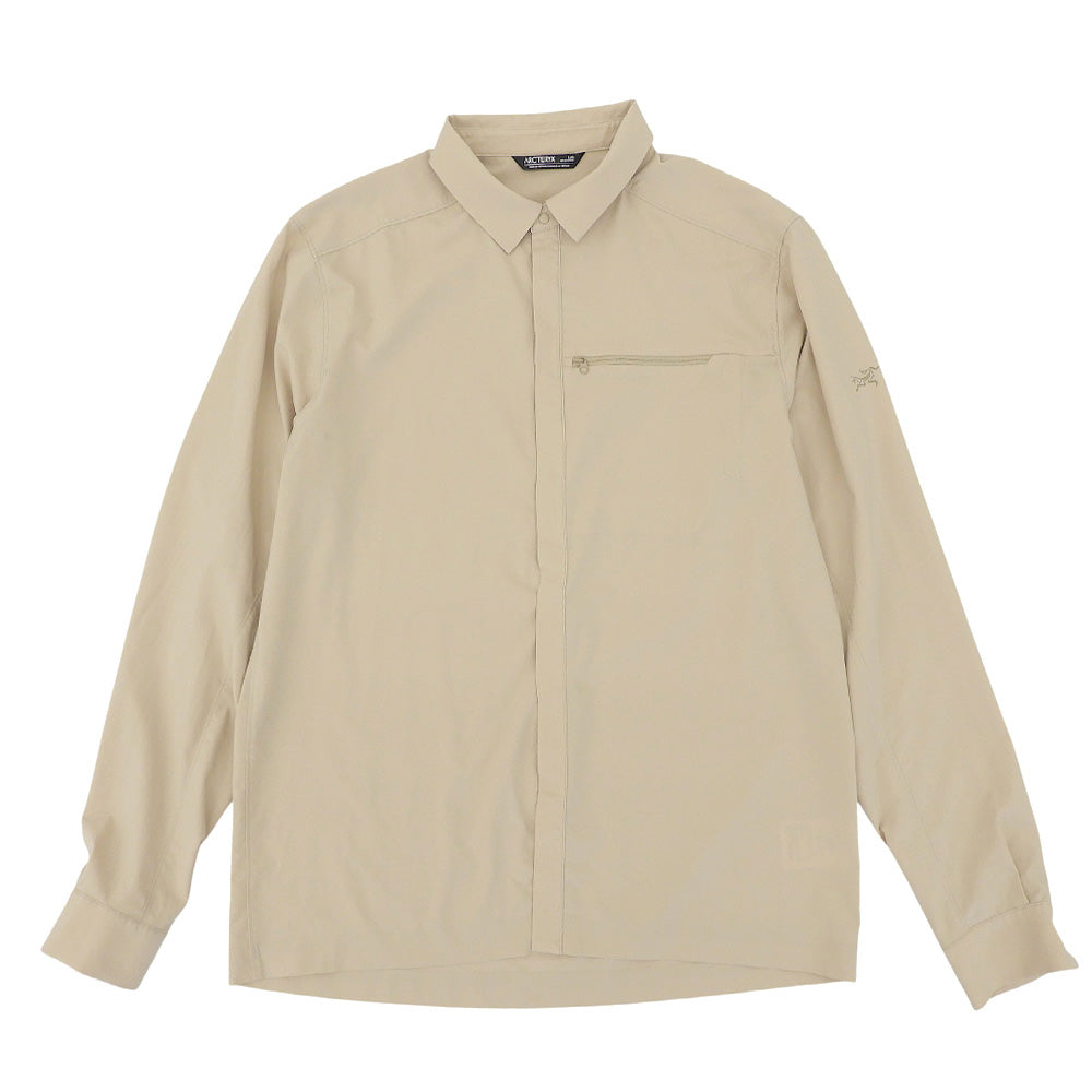 ARC'TERYX アークテリクス SKYLINE LS SHIRT スカイライン ロングスリーブ シャツ トップス メンズ ベージュ L 23年製 トップス L