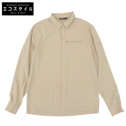 ARC'TERYX アークテリクス SKYLINE LS SHIRT スカイライン ロングスリーブ シャツ トップス メンズ ベージュ L 23年製 トップス L