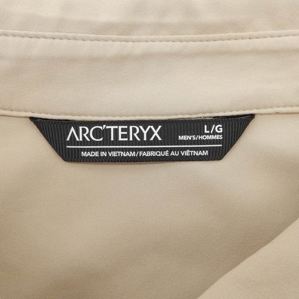 ARC'TERYX アークテリクス SKYLINE LS SHIRT スカイライン ロングスリーブ シャツ トップス メンズ ベージュ L 23年製 トップス L