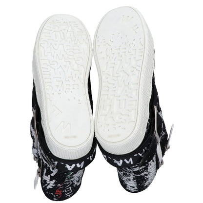 WHITE FLAGS ホワイトフラッグス 【×haculla】 ペイントデザイン ハイカットスニーカー シューズ 24.5