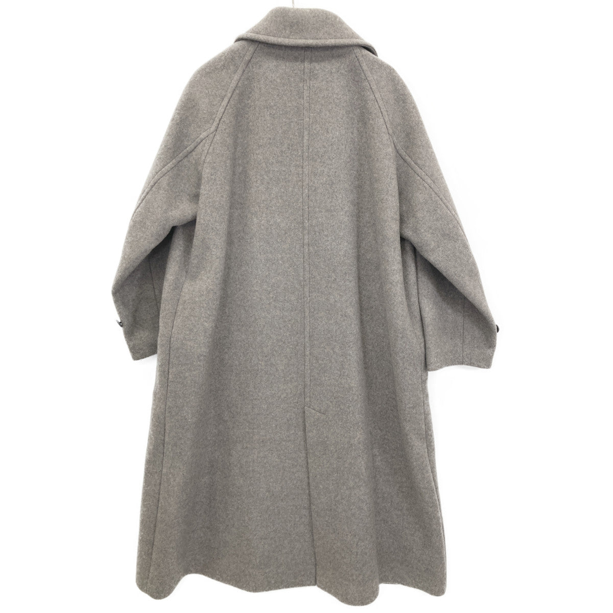 YLEVE イレーヴ 168-2210205 22年 ｸﾞﾚｰｼﾞｭ SUPER 100S MELTON BELTED COAT ﾁｪｽﾀｰｺｰﾄ コート 2