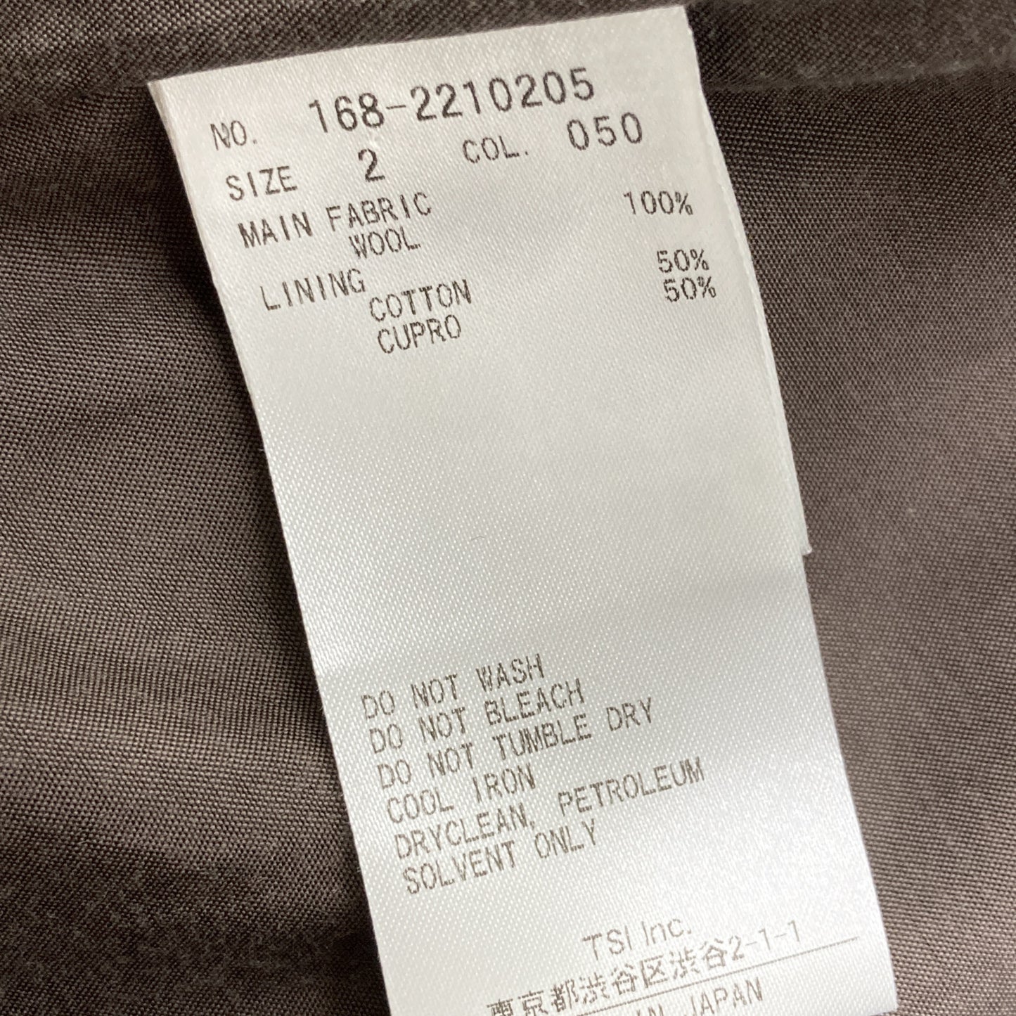 YLEVE イレーヴ 168-2210205 22年 ｸﾞﾚｰｼﾞｭ SUPER 100S MELTON BELTED COAT ﾁｪｽﾀｰｺｰﾄ コート 2