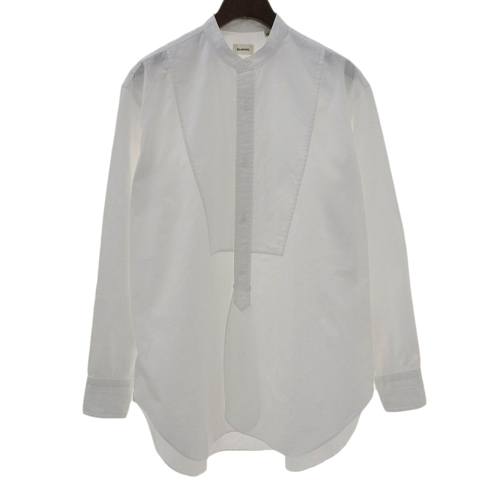 BLAMINK ブラミンク コットン バンドカラーシャツ トップス レディース ホワイト 36 7911-230-0127 トップス 36