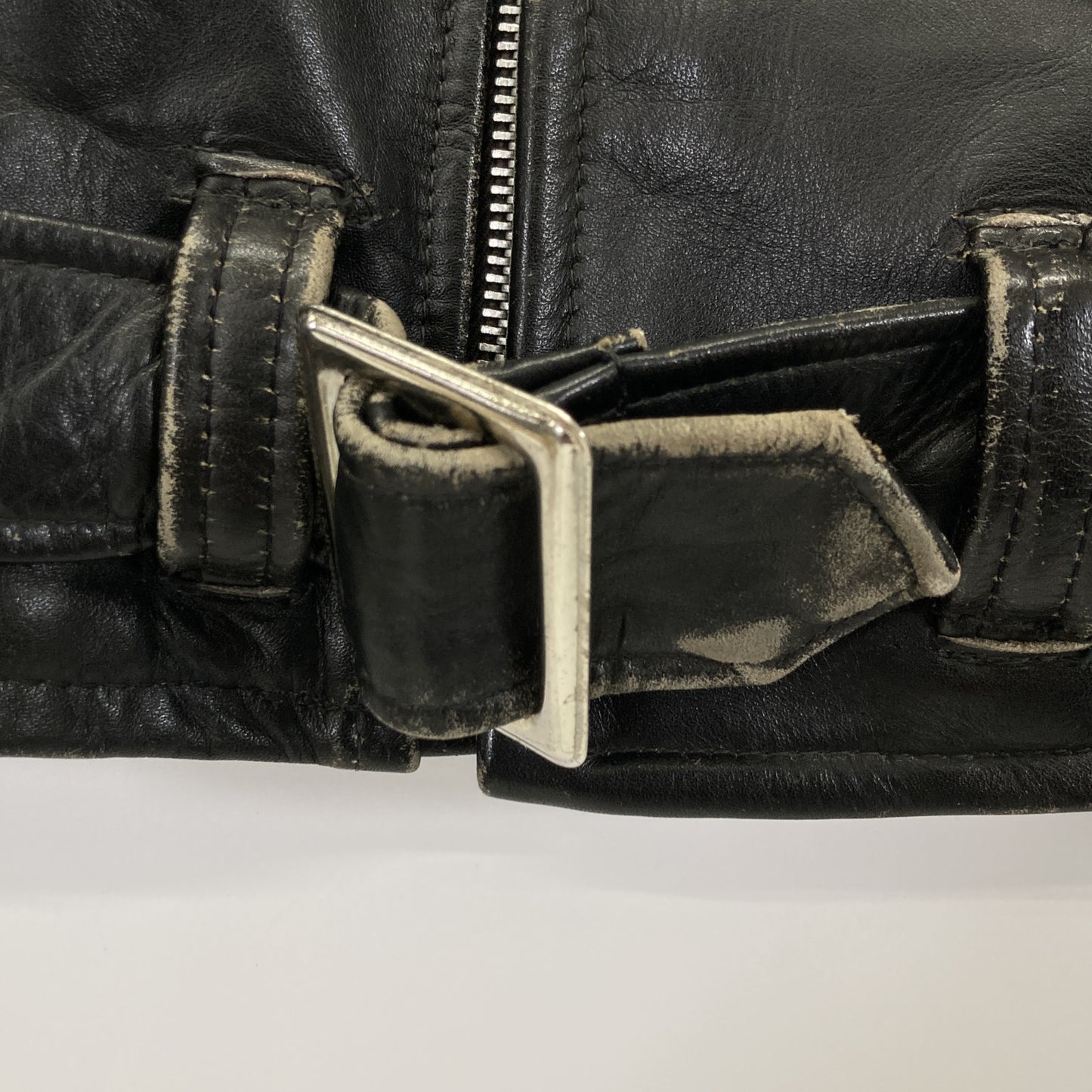 VINTAGE ヴィンテージ 【GRAIS】50年代 ﾌﾞﾗｯｸ ﾀﾞﾌﾞﾙﾗｲﾀﾞｰｽｼﾞｬｹｯﾄ CONMATICｼﾞｯﾌﾟ ジャケット 表記なし