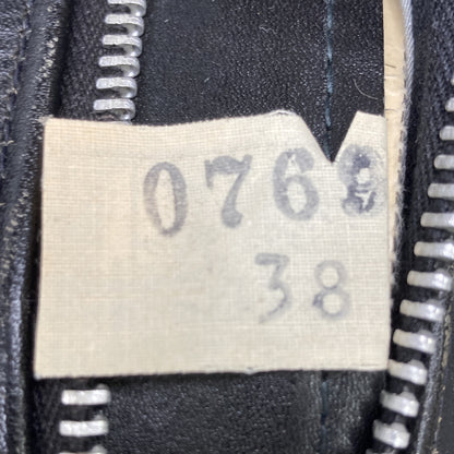 VINTAGE ヴィンテージ 【GRAIS】50年代 ﾌﾞﾗｯｸ ﾀﾞﾌﾞﾙﾗｲﾀﾞｰｽｼﾞｬｹｯﾄ CONMATICｼﾞｯﾌﾟ ジャケット 表記なし