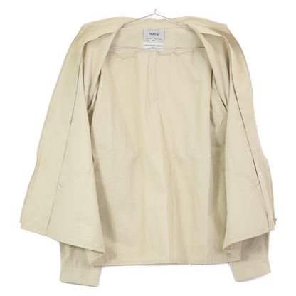 YAECA ヤエカ 15128 コットン クロスジップシャツ トップス L