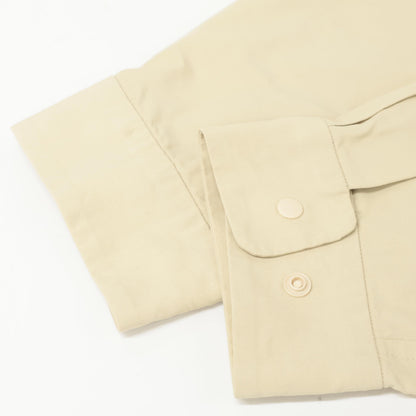 YAECA ヤエカ 15128 コットン クロスジップシャツ トップス L