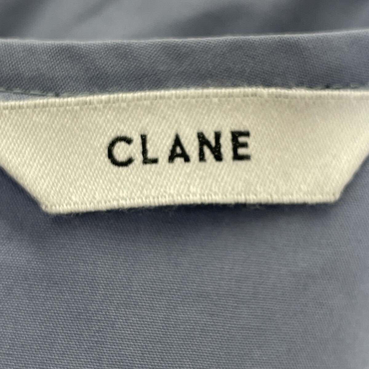 CLANE クラネ 12112-5062 コットン ショートスリーブ ワイドベルトマキシ ワンピース 1