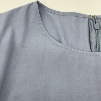 CLANE クラネ 12112-5062 コットン ショートスリーブ ワイドベルトマキシ ワンピース 1