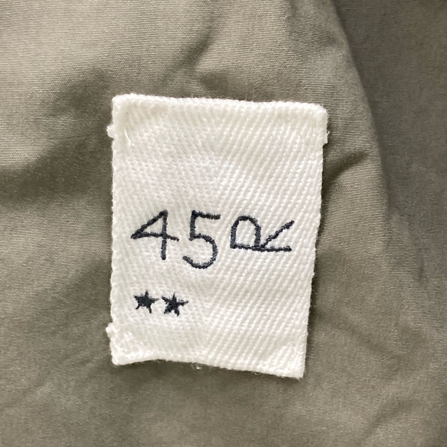 45R フォーティファイブ アール 80320031 ｵﾘｰﾌﾞｶｰｷ ｳｪｻﾞｰの908ﾊｰﾌｺｰﾄ コート 2