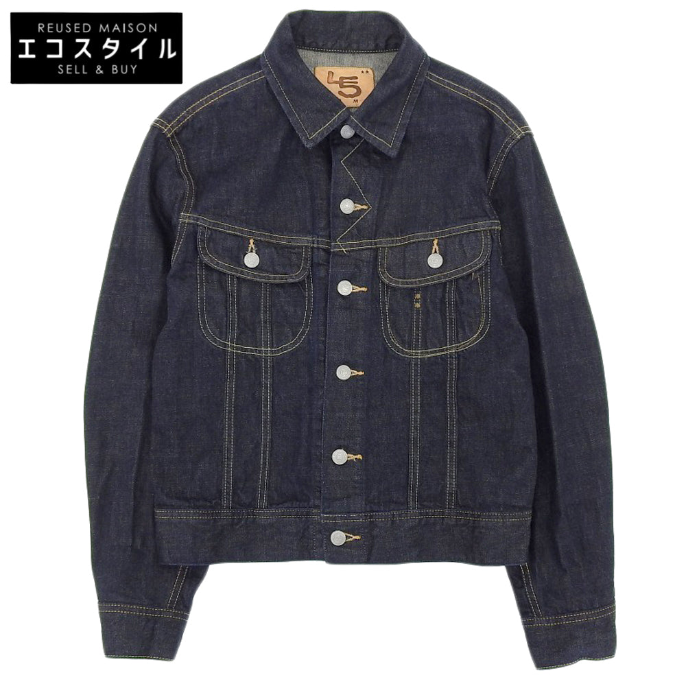 45rpm フォーティファイブアールピーエム ライ麦デニムの908 Gジャン ジャケット レディース インディゴ 2 ジャケット 2