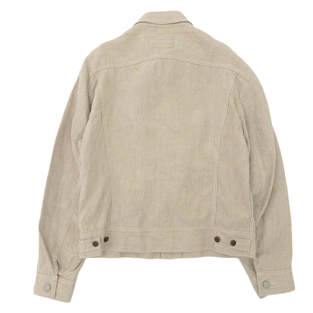 45R フォーティファイブ アール 美品 リネンの908Gジャン ジャケット レディース ベージュ 80510092 ジャケット ―