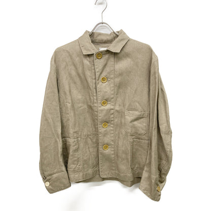 45R フォーティファイブ アール 80210051 ﾍﾞｰｼﾞｭ ﾘﾈﾝﾍﾘﾝﾎﾞｰﾝの908ｵｰｼｬﾝｵｰﾙ オーバーオール オールインワン 2