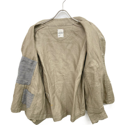 45R フォーティファイブ アール 80210051 ﾍﾞｰｼﾞｭ ﾘﾈﾝﾍﾘﾝﾎﾞｰﾝの908ｵｰｼｬﾝｵｰﾙ オーバーオール オールインワン 2