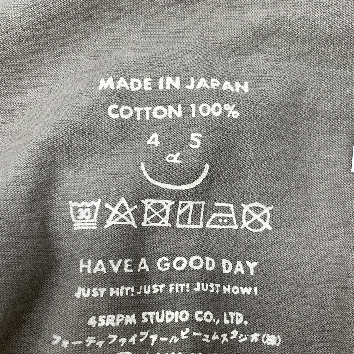 45R フォーティファイブ アール 80770192 ｶｰｷ でこぼこ天竺の908ﾁﾛﾘｱﾝｶｰﾃﾞｨｶﾞﾝ トップス 2