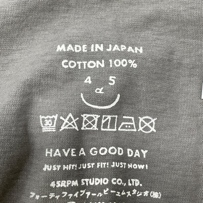 45R フォーティファイブ アール 80770192 ｶｰｷ でこぼこ天竺の908ﾁﾛﾘｱﾝｶｰﾃﾞｨｶﾞﾝ トップス 2