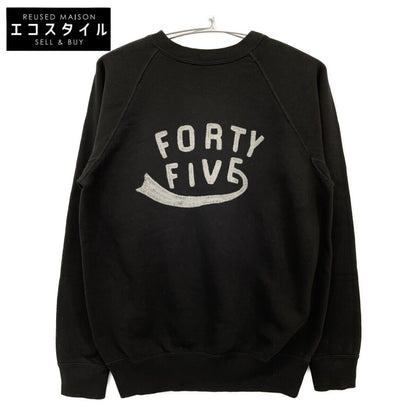 45R フォーティファイブ アール 81270304 ﾌﾞﾗｯｸ 裏毛の908ﾗｸﾞﾗﾝｽｳｪｯﾄ トップス 03