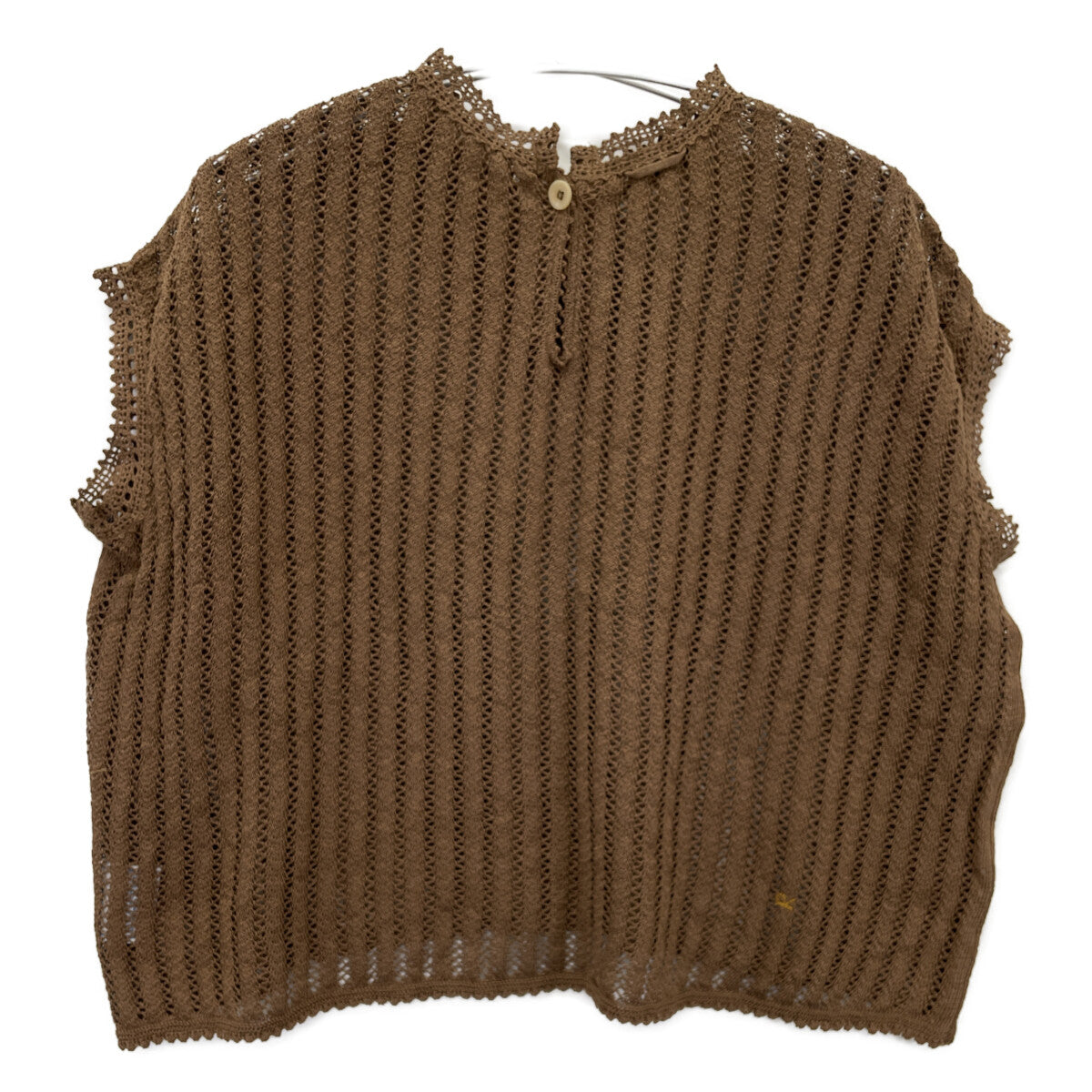 45R フォーティファイブ アール 70580062 ﾌﾞﾗｳﾝ ｷﾞﾏﾆｯﾄｿｰのﾚｰｽMｼｬﾂ トップス 表記なし