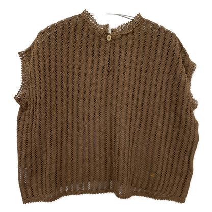 45R フォーティファイブ アール 70580062 ﾌﾞﾗｳﾝ ｷﾞﾏﾆｯﾄｿｰのﾚｰｽMｼｬﾂ トップス 表記なし