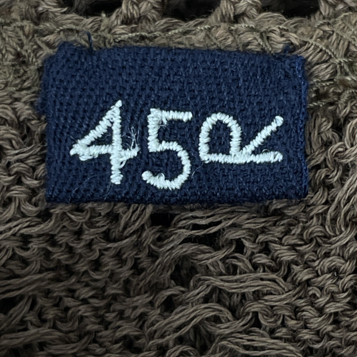 45R フォーティファイブ アール 70580062 ﾌﾞﾗｳﾝ ｷﾞﾏﾆｯﾄｿｰのﾚｰｽMｼｬﾂ トップス 表記なし