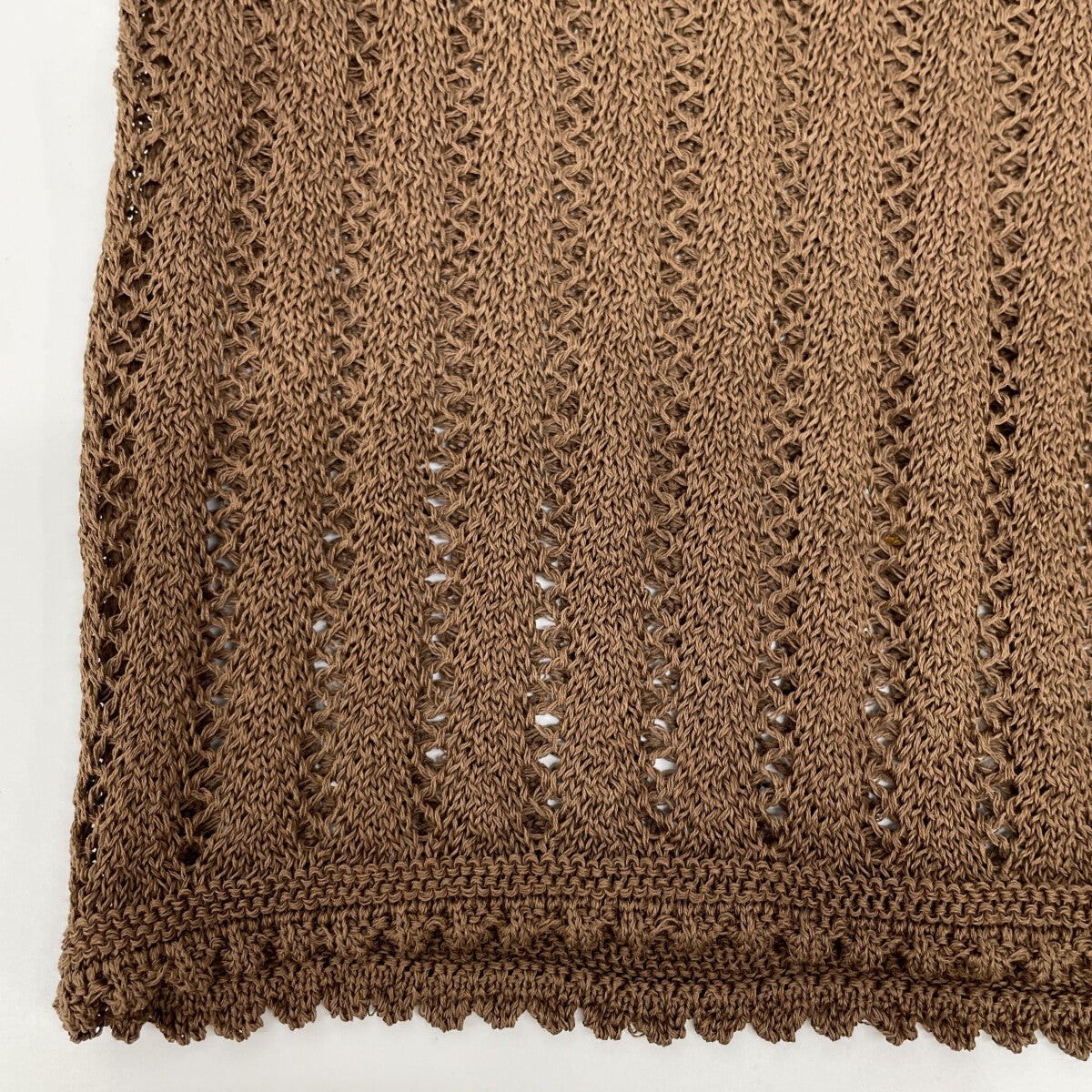 45R フォーティファイブ アール 70580062 ﾌﾞﾗｳﾝ ｷﾞﾏﾆｯﾄｿｰのﾚｰｽMｼｬﾂ トップス 表記なし