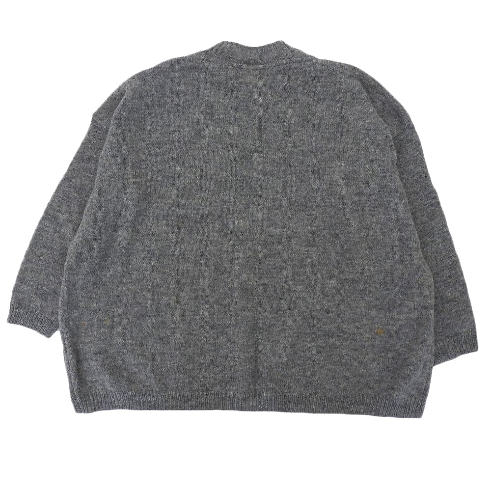 45R フォーティファイブ アール 美品 シェットランド超ガーゼのビッグスリット トップス レディース グレー 61080033 トップス ―