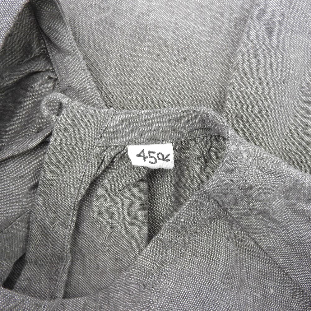 45R フォーティファイブ アール インドリネンのドレス ワンピース レディース グレー 7045086 ワンピース ―