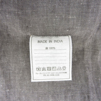 45R フォーティファイブ アール インドリネンのドレス ワンピース レディース グレー 7045086 ワンピース ―