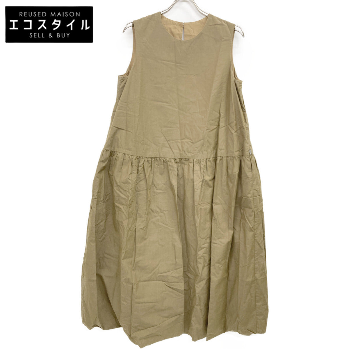 45R フォーティファイブ アール 70650142 ﾌﾞﾗｳﾝ ﾀﾞﾝﾌﾟ無双のﾄﾞﾚｽ ﾘﾊﾞｰｼﾌﾞﾙﾜﾝﾋﾟｰｽ ワンピース 表記無し