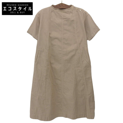 45R フォーティファイブ アール シャツ チノドレス 半袖ワンピース レディース コットン ベージュ 5065088 ワンピース ―