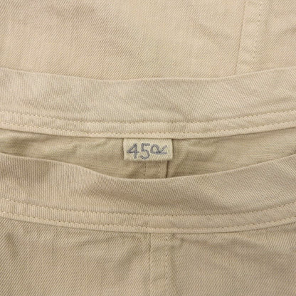 45R フォーティファイブ アール シャツ チノドレス 半袖ワンピース レディース コットン ベージュ 5065088 ワンピース ―