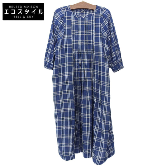 45R フォーティファイブ アール 秋風カディのドレス ワンピース レディース ブルー 70750082 ワンピース ―