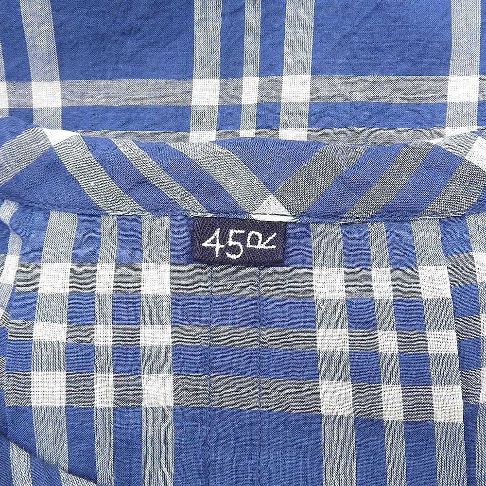 45R フォーティファイブ アール 秋風カディのドレス ワンピース レディース ブルー 70750082 ワンピース ―