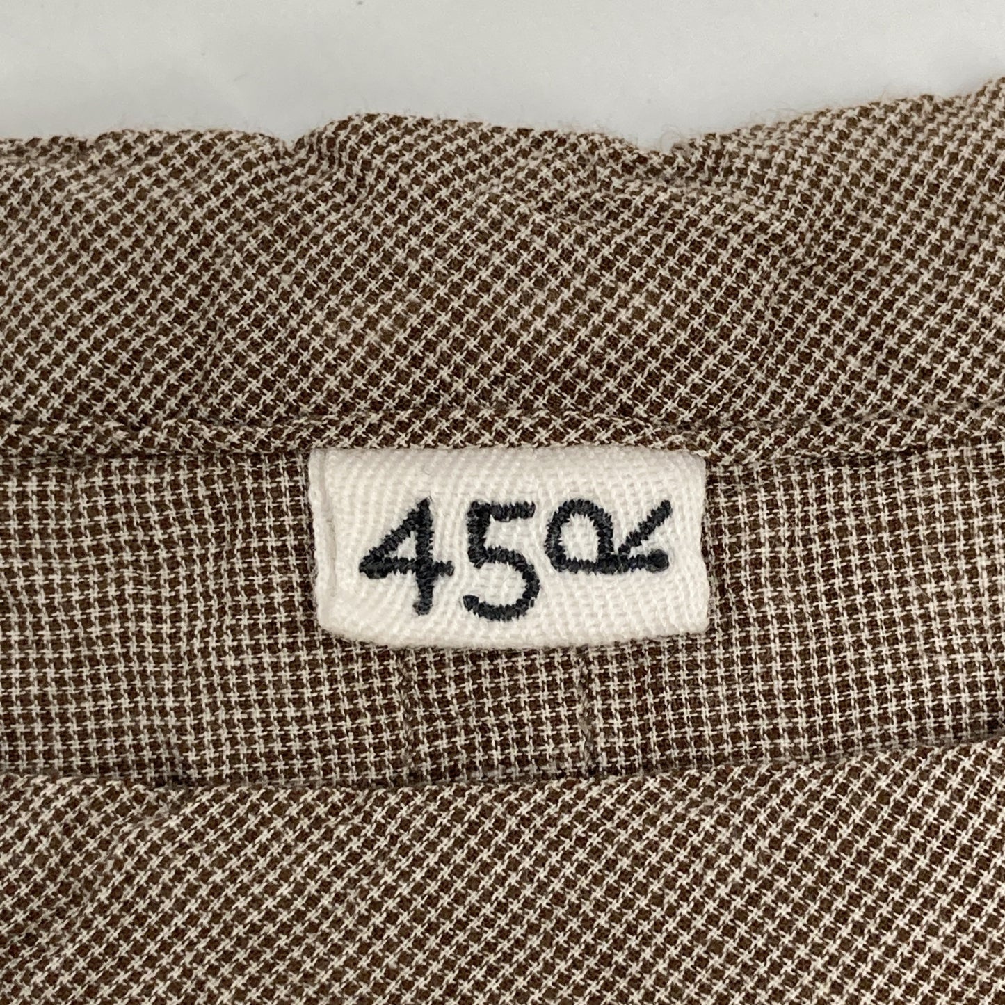 45R フォーティファイブ アール 70650292 ﾌﾞﾗｳﾝ 梅雨風ｶﾃﾞｨﾐｯｸｽのﾀｯｸﾄﾞﾚｽ ワンピース OO