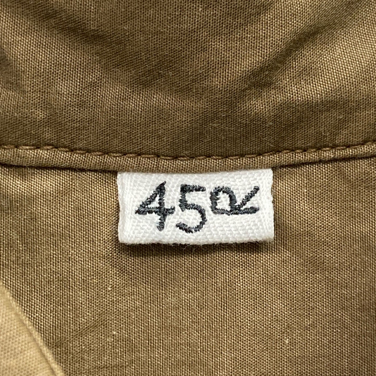 45R フォーティファイブ アール 5075071 ﾌﾞﾗｳﾝ 秋色ﾀﾞﾝﾌﾟのｼｬﾂﾄﾞﾚｽ ワンピース 2