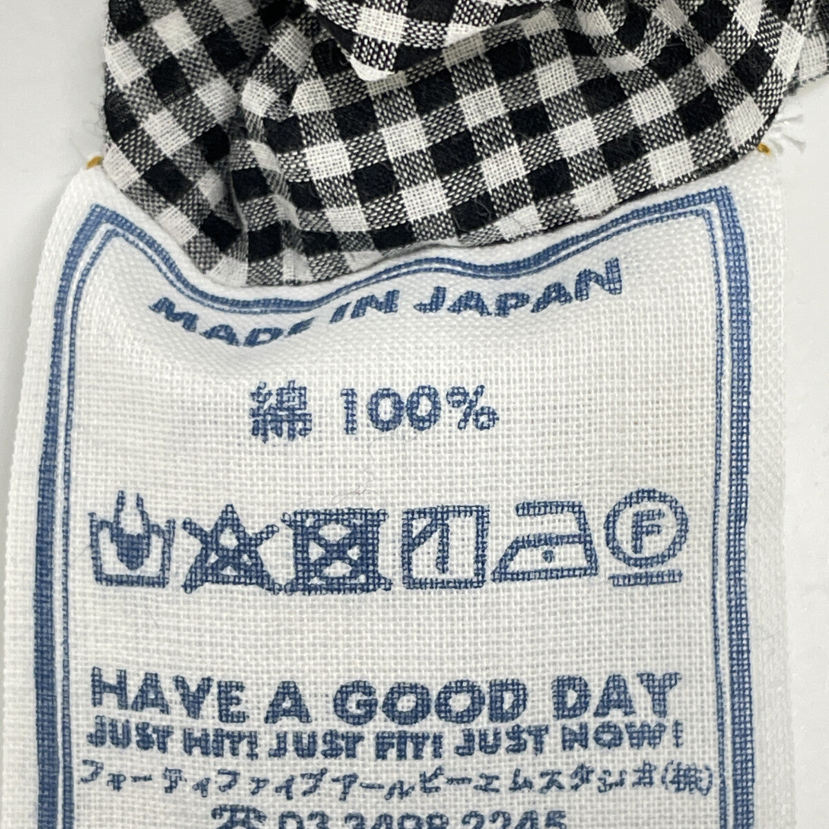 45R フォーティファイブ アール 70450241 ﾌﾞﾗｯｸ×ﾎﾜｲﾄ 春風ｲﾝﾄﾞｶﾃﾞｨの四角ﾄﾞﾚｽ ワンピース 00