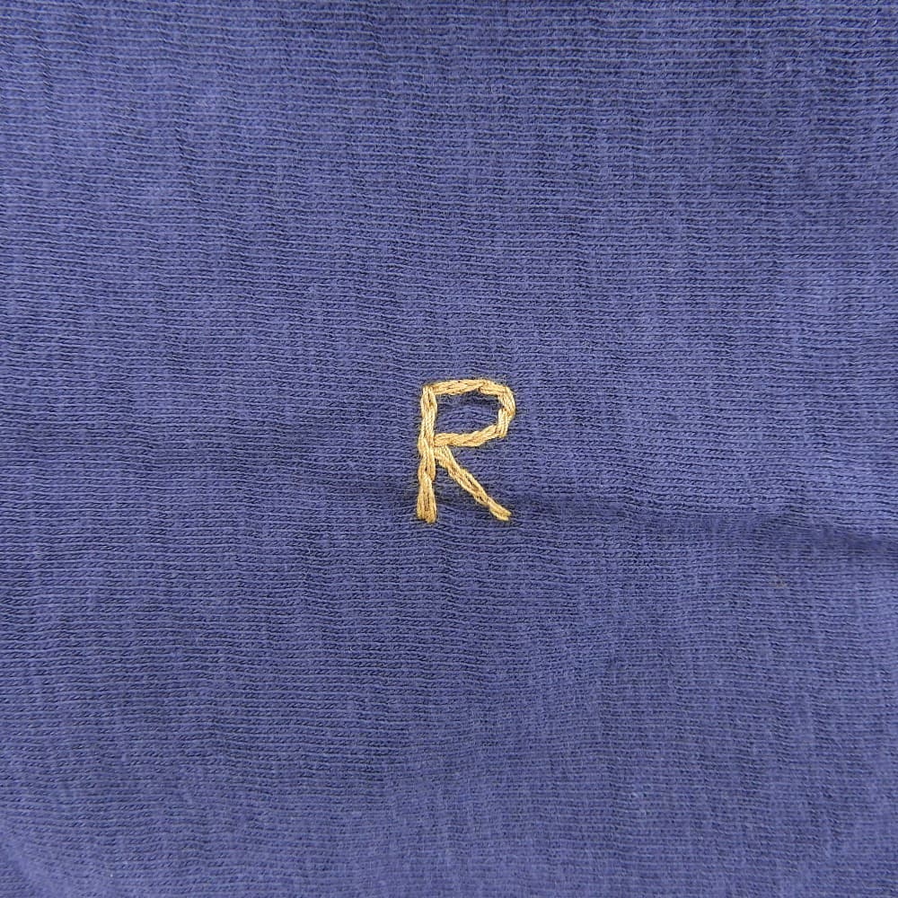 45R フォーティファイブ アール 美品 コットン カフタンドレス ロングスリーブワンピース レディース ネイビー ワンピース ―