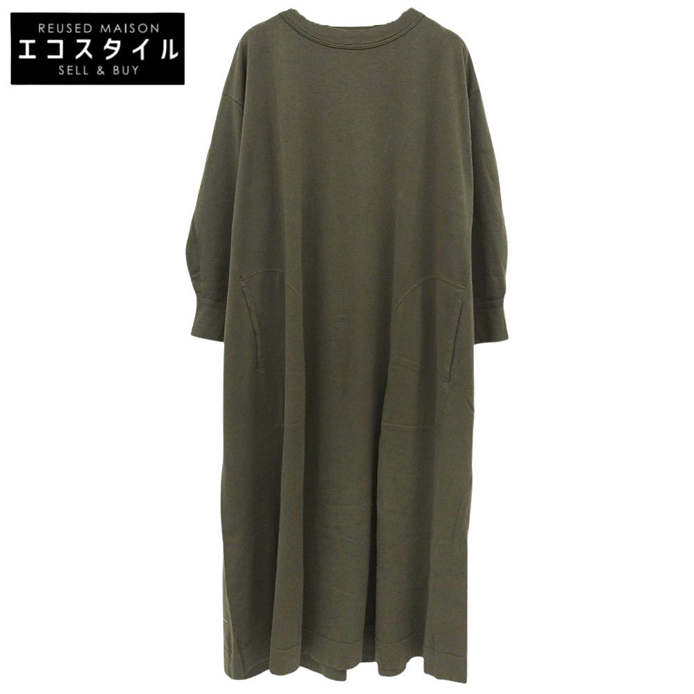 45R フォーティファイブ アール 美品 スーピマデイリーニットソーの馬ドレス ワンピース レディース グリーン 00 70750332 ワンピース 00